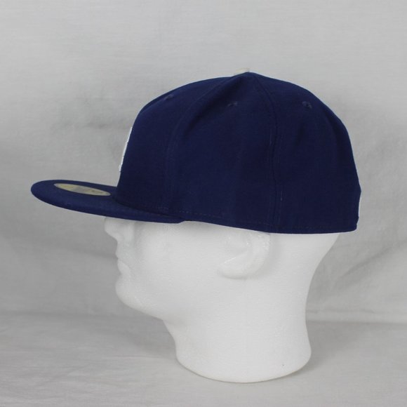 Los Angeles Dodgers New Era MLB 59FIFTY 5950 Fitted Cap Hat  New Era Los Angeles LA Dodgers Game 7 5/8  Fitted Hat 59Fifty Royal Blue MLB Cap